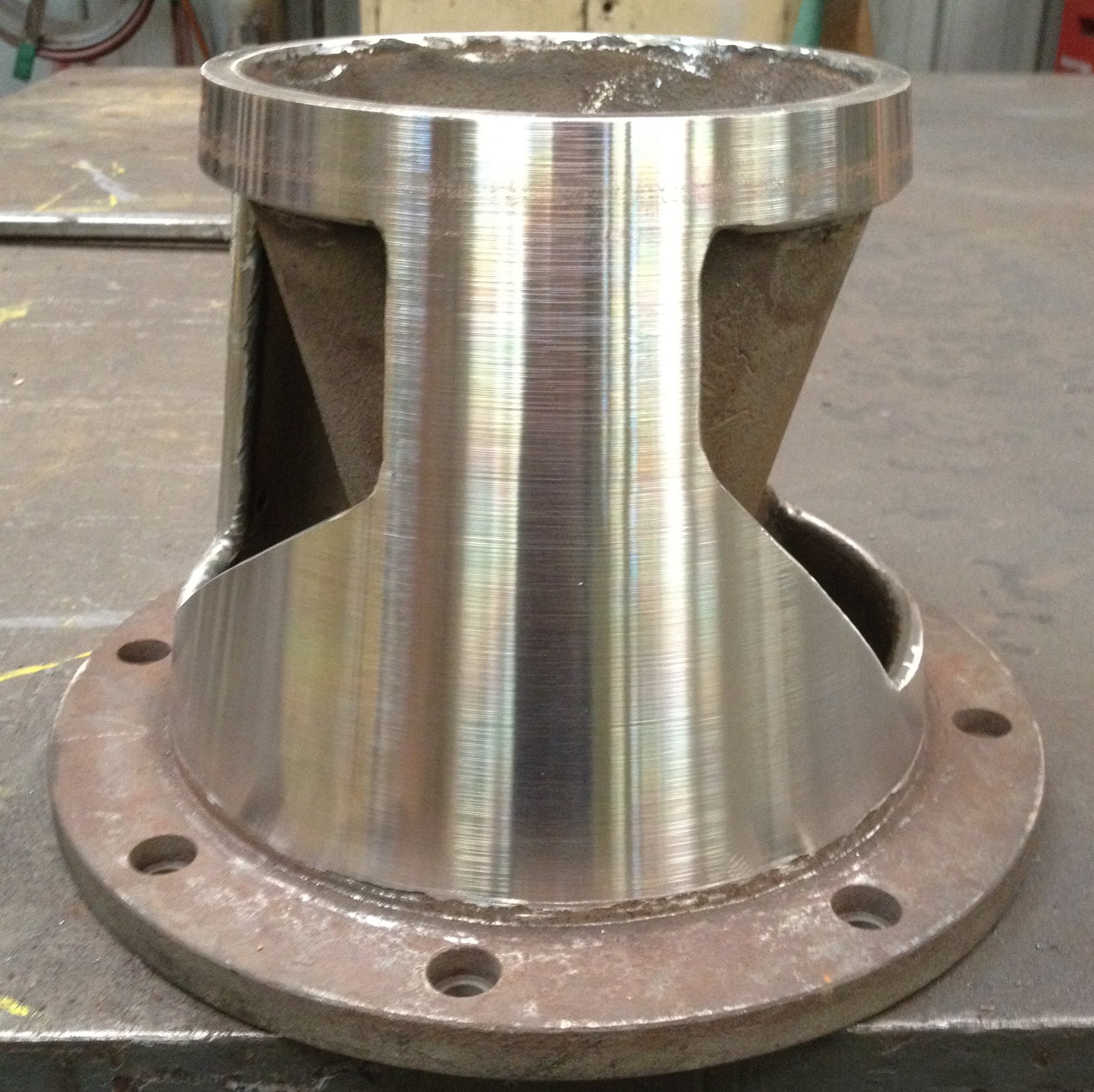 stainless steel cone for vacuum pump